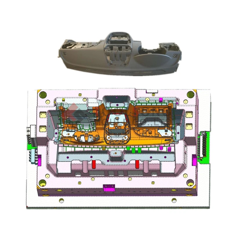 Dash Board Customized Console Plastic Tool Car  Vehicle Components Customized Mould Supplier